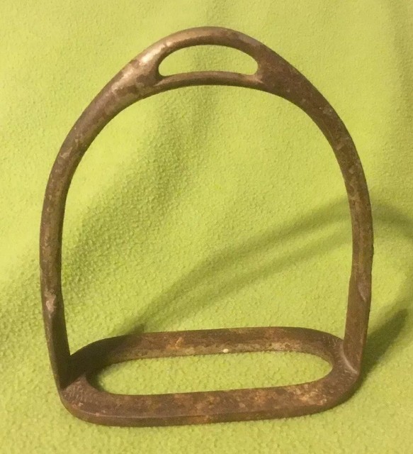 Vintage/Antique Horse Stirrup Military Early 190’s. eBay