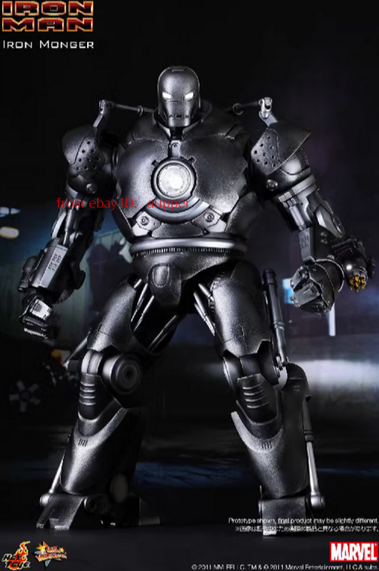 Perfect Hot Toys 1/6 Mms164 Iron Man Iron Monger Action
