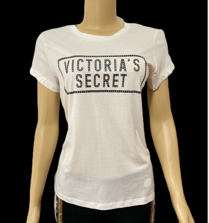 victoria secret white t shirt