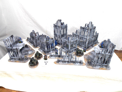 WARGAMING TERRAIN BEMALT,ADVANCE ORDERS,,MEGA KONVOLUT SET 12 TEILE