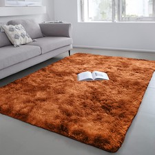 Large Shaggy Rug Fluffy Rugs Anti-Slip Living Room Bedroom Soft Carpet Floor Mat
