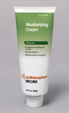 Secura Moisturizer Cream, 6.5 oz. Tube, Unscented, 4 Pack