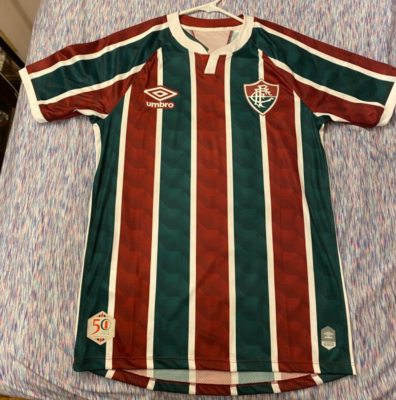 値下げ★Fluminense★BRASIL★サッカーウェア★M★ Fluminense Umbro soccer jersey shirt Miguel Brazil Brasil Rio de