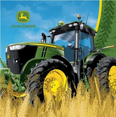 John Deere Tractor Logo Happy Birthday Party Luncheon Dinner Paper