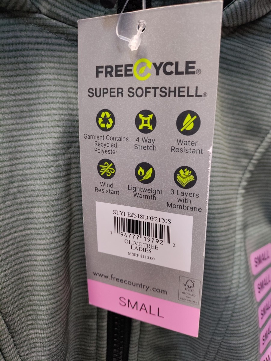 Free Country Freecycle Women's Super Softshell Water Resistant