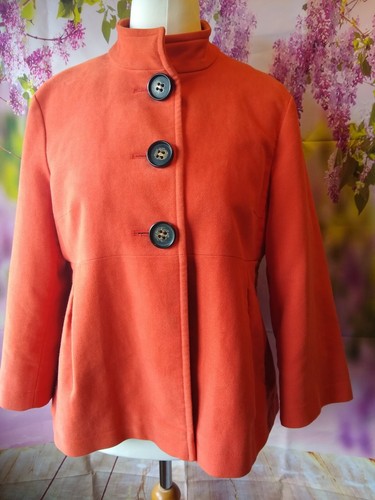 Next Short Coat Jacket Size 14 Lined 