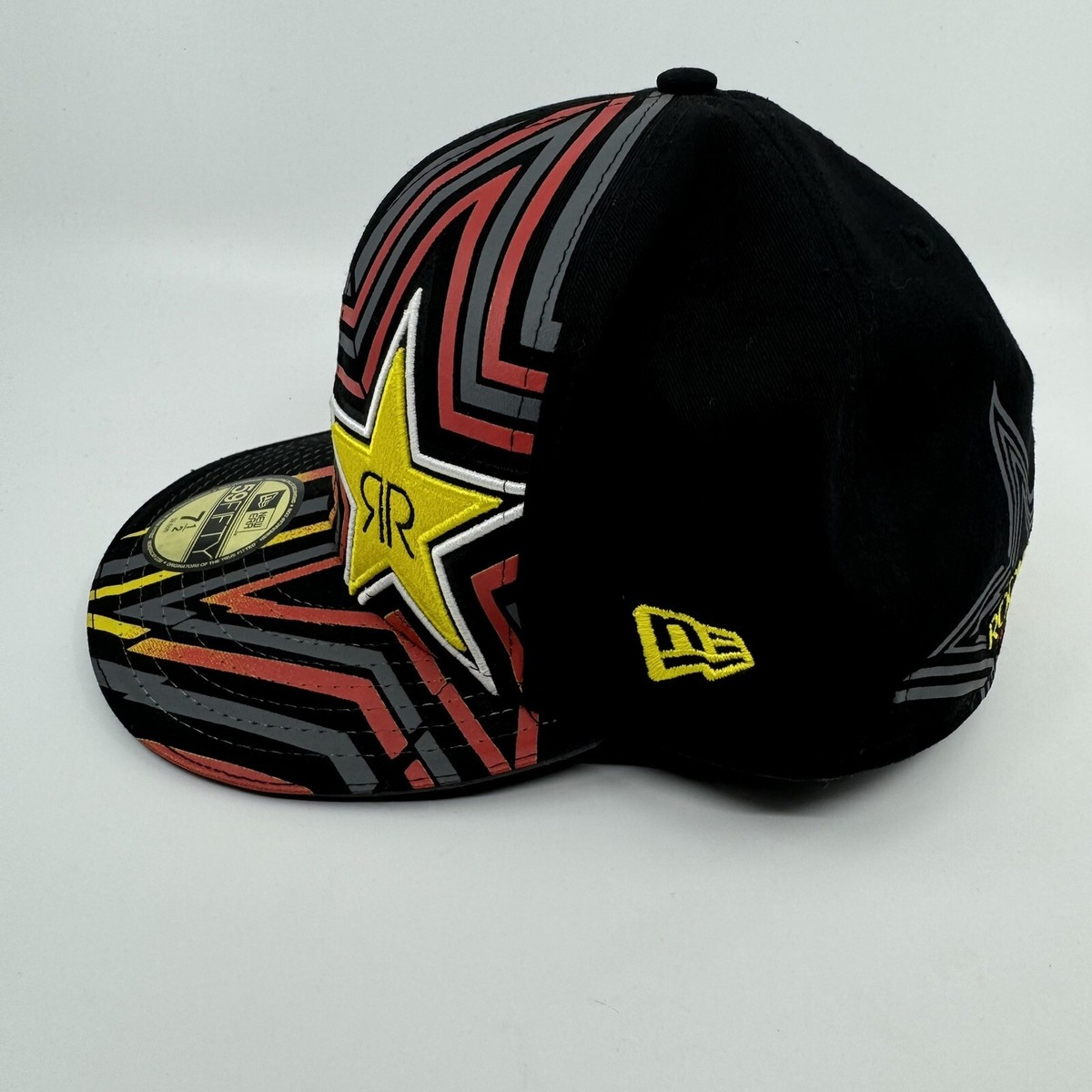 NWT Fox Racing x Rockstar x New Era 59FIFTY All Over Print