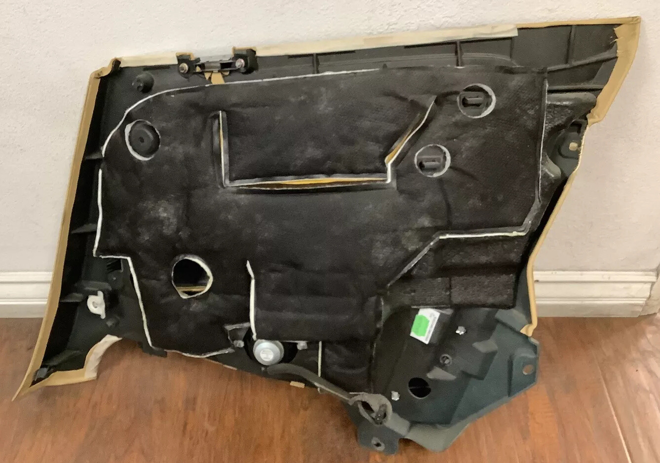 2007 Bentley Continental GTC Convertible LH Rear Interior Quarter Trim Panel Tan
