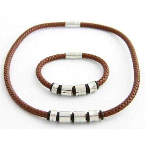 Collier Homme AC MILAN Officiel En Acier Inoxydable - Modèle B-MC001UAR, Neuf Avec étiquettes