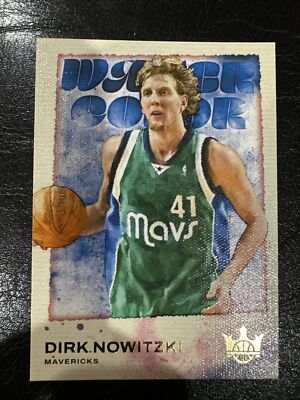 Dirk Nowitzki 2023-24 Panini Court Kings Water Color Insert Dallas Mavericks