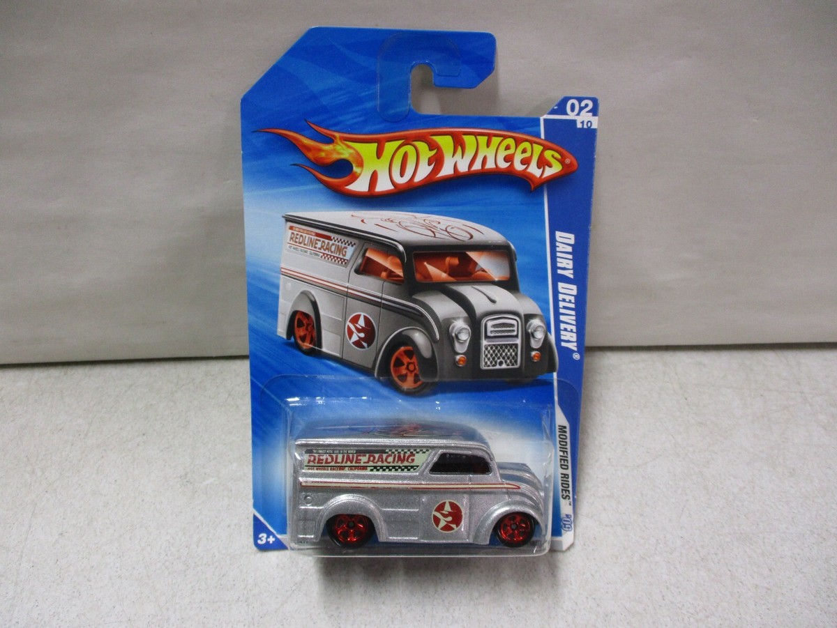 ホットウィール。デイリーデリバリー。 Hot Wheels 1998 First Editions Dairy Delivery Orange Got