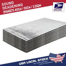 15.7"x11.8" Car Fireproof Cotton Pad Sound Deadener Heat Insulation Mat