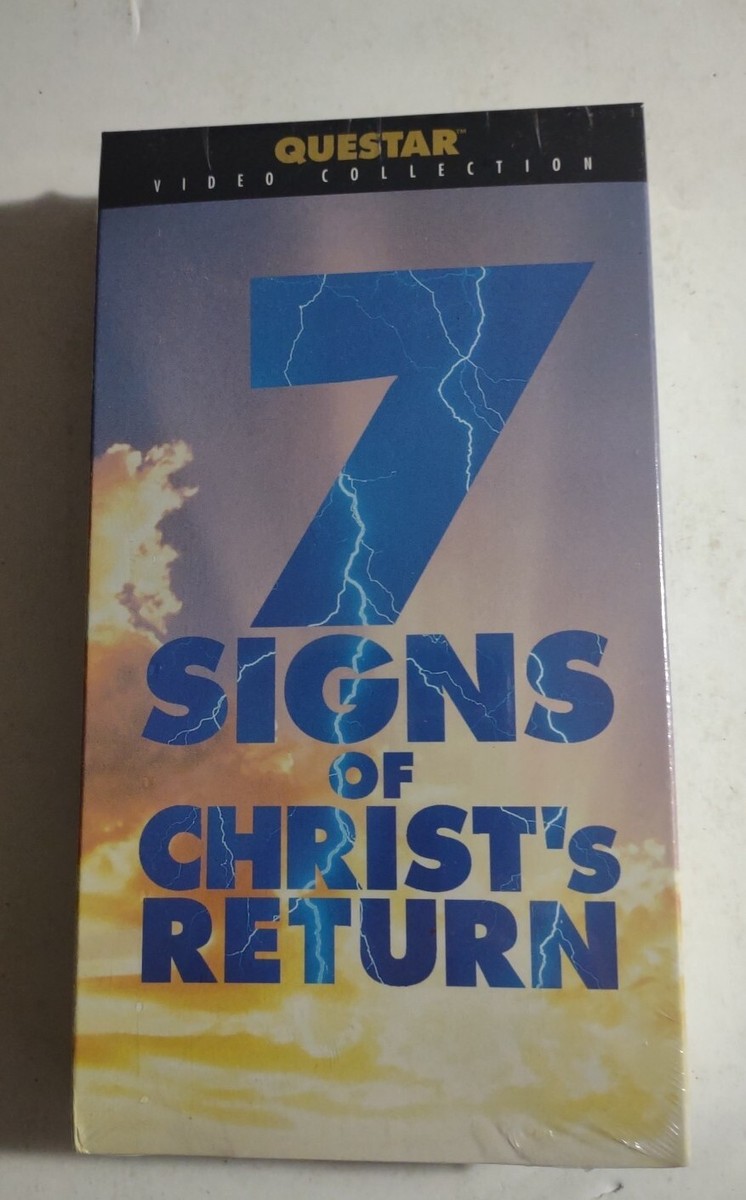 7 Signs Of Christ's Return VHS - BRAND NEW- Questar Video