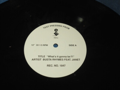 Busta Rhymes Feat. Janet Jackson - What's It Gonna Be?! (12'', TP)