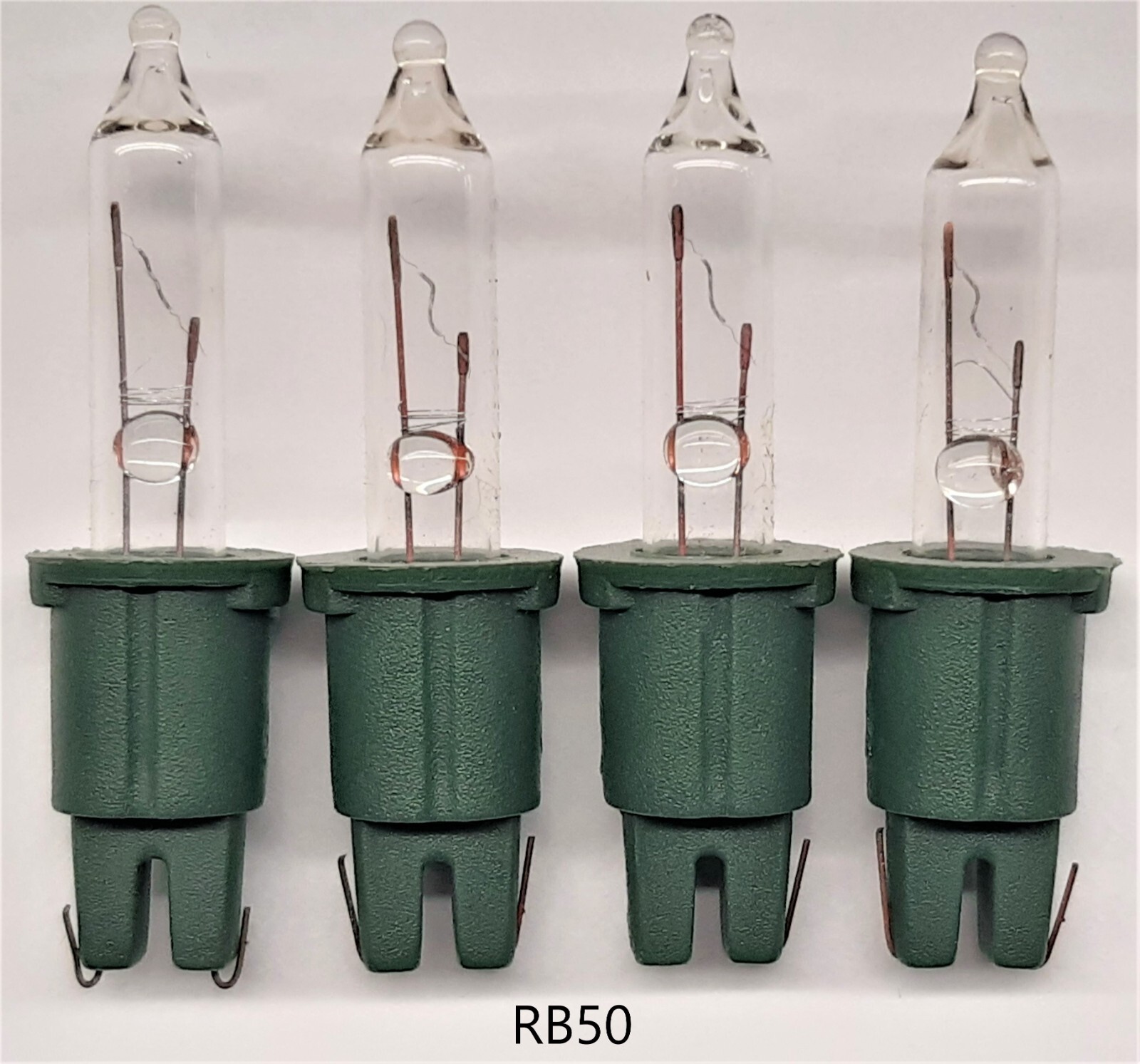 Premier RB50 4 x Spare Clear Christmas Fairy Lights Bulbs Lamp Loose