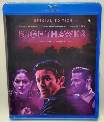 Nighthawks (Blu-ray, 2019, Special Edition) Chace Crawford, Kevin