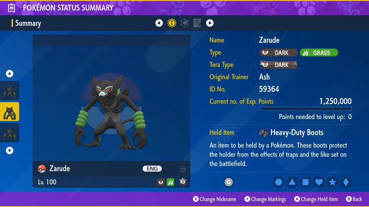 Zarude Pokédex: stats, moves, evolution & locations