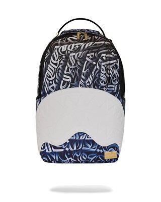 SPRAYGROUND LIMITED EDITION BACKPACK DIAA ALLAM SEEKING PERFECTION FAUX LEATHER