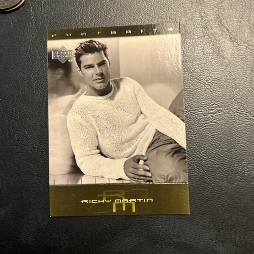Jb3a 1999 upper Deck Ricky Martin #5 Portraits - Picture 1 of 2