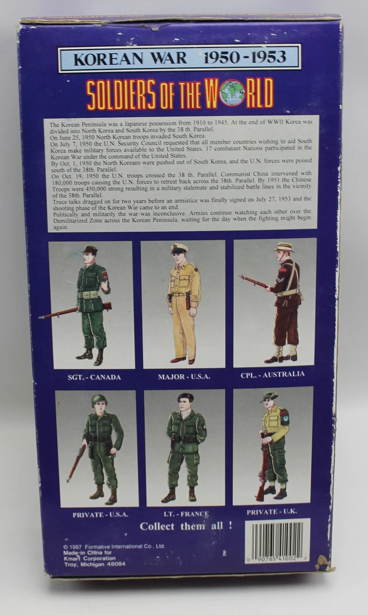 Soldiers of the World U.S.A. Private Korean War 1950 1953 Action