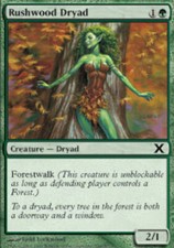 Rushwood Dryad 10th Edition - MTG