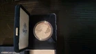 2004 W  PROOF AMERICAN SILVER EAGLE COIN - BOX & COA - DEEP CAMEO  FRESH AC