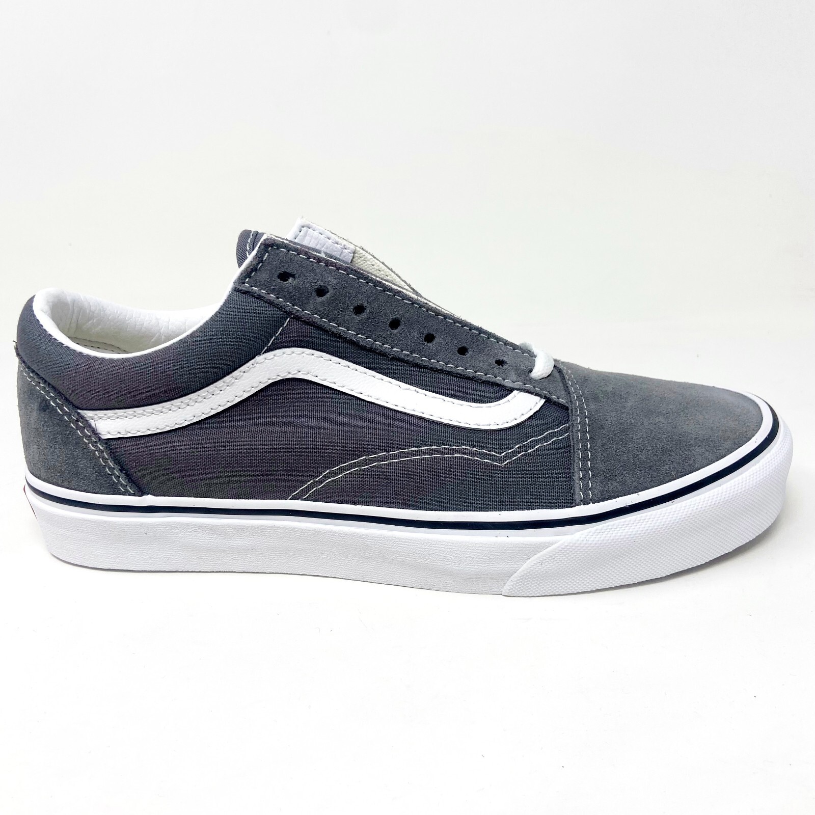 Vans Old Skool Pewter Gray True White 