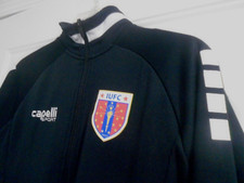 Youth CAPELLI SPORT Black Full Zip Jacket s IUFC Logo XL 18-20 SHARP CS-Cool