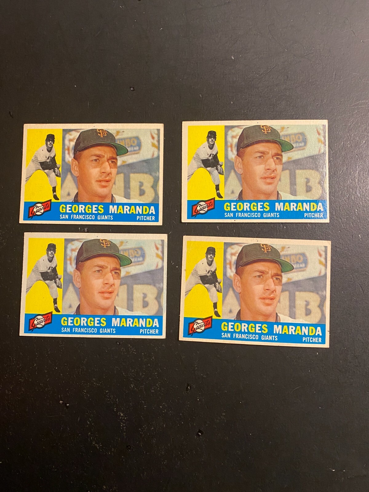 1960 Topps Baseball Cards (301-572) - Pick The Cards to Complete Your Set - Picture 220 of 259