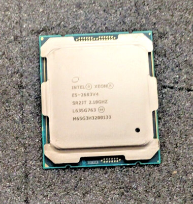New, Intel, CM8066002023604S R2JT, Xeon Processor E5-2683V4 40M Cache, 2.10 GHz