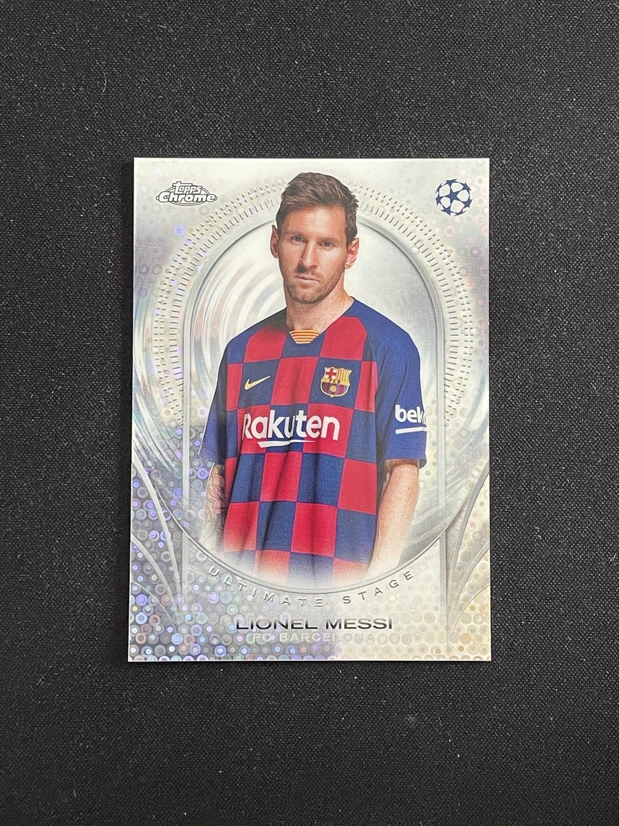 Lionel Messi 2024-25 Topps Chrome UCC Ultimate Stage Disco