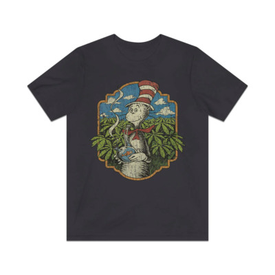 Cat And The Hash 2000 Vintage Men's T-Shirt