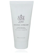 Salt Cellar Spa Dead Sea Hand Cream Enriched Glycerine Olive Oil 5.1 & 1.4 oz