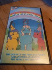 Vintage My Little Pony Vhs - The Quest Of The Princess Ponies Etc