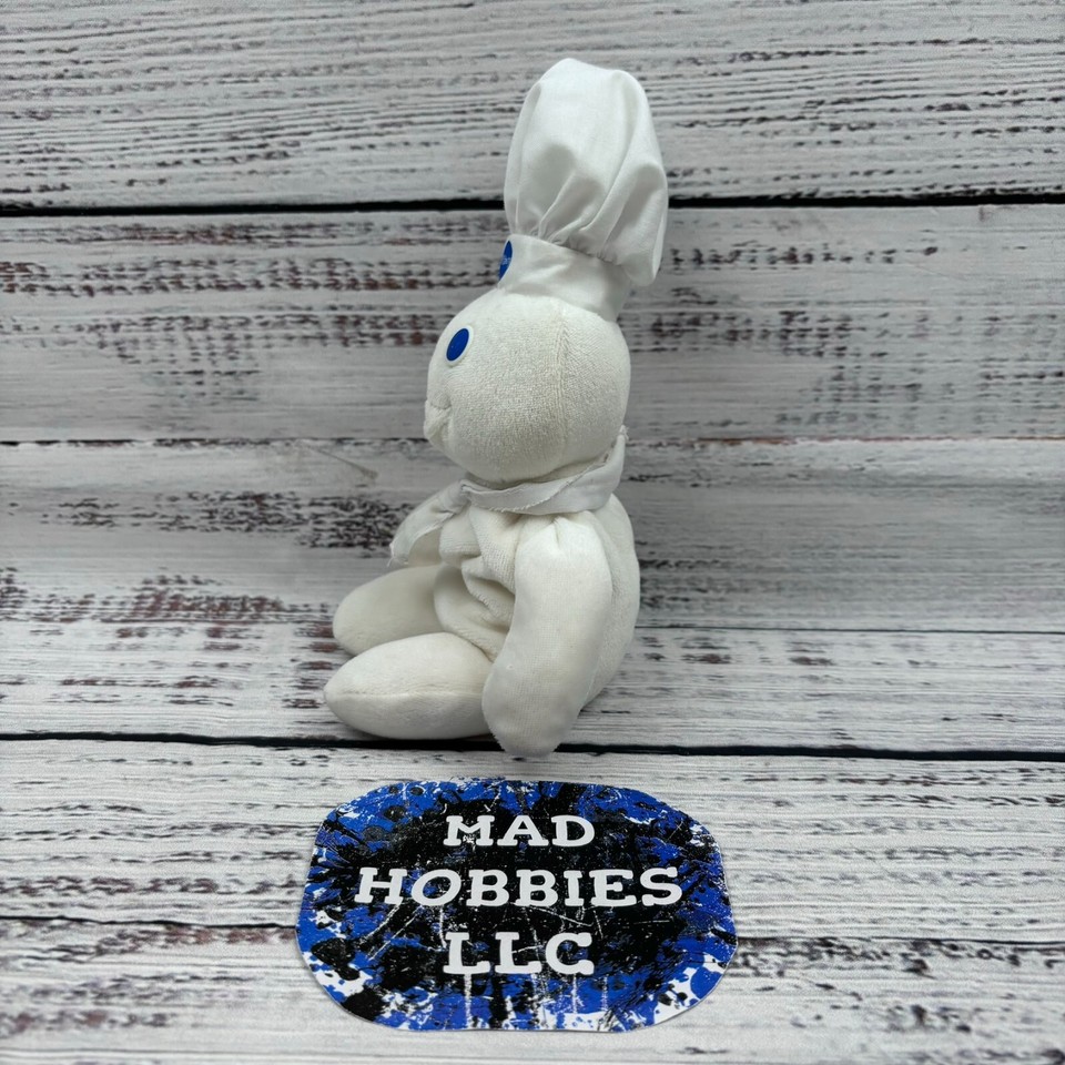 Pillsbury Doughboy Bean Bag Doll Beanie Plush 9" Inch Advertising 1997