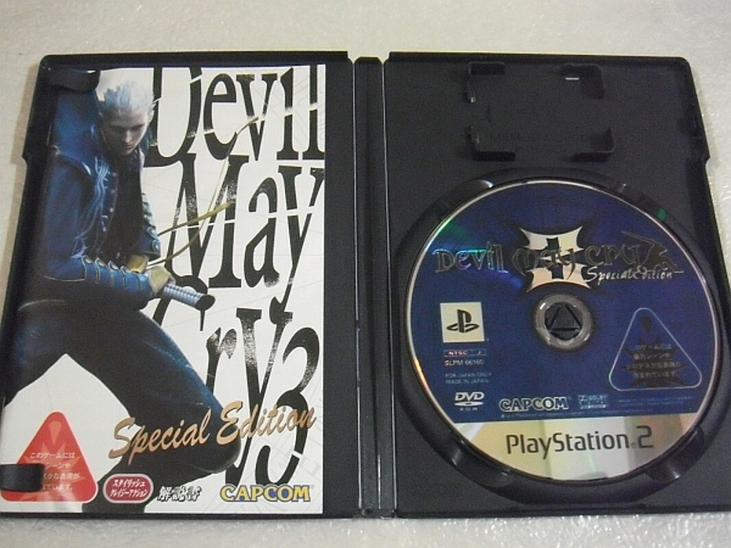 Devil May Cry 3 Special Edition Ps2 Japan CIB Cd rom NO Scratches Manual  Case 4976219653817