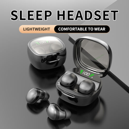 In-ear Mini Earbuds Invisible Sleep Headphone Wireless Bluetooth 5.3 Earphones - Picture 15 of 27