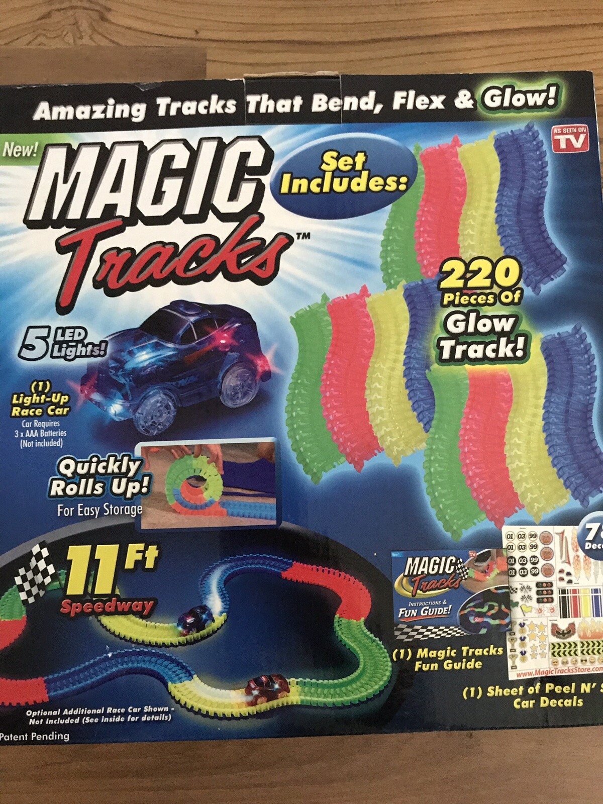 amazing tracks that bend flex and glow