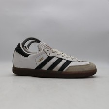 Adidas Samba Men's 6 Womens 7 Classic Indoor Soccer Shoes White Black Gum IF1944