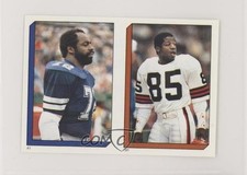 1986 Topps Album Stickers Clarence Weathers Ed Too Tall Jones #191-41 0a2