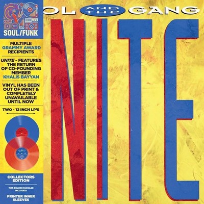 Kool & the Gang Unite (Vinyl) Collector's  12'' Album Coloured Vinyl
