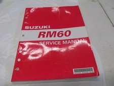 Suzuki RM60    service manual OEM