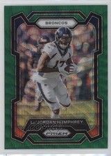 2023 Panini Prizm Green Wave Prizm Lil'Jordan Humphrey #90 12na