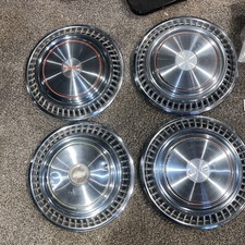 1976-1988 Gmc 15 Hubcaps W 16 Adapter Full Wheel Cover Sierra Jimmy