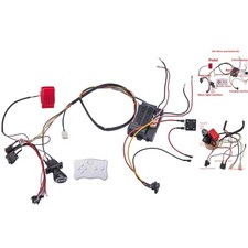 24V DIY Electric Car Modification Kit with Remote Control for Kids' Ride-Ons