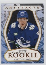 2023-24 Upper Deck Artifacts Rookies Copper 252/299 Akito Hirose #181 0sf1