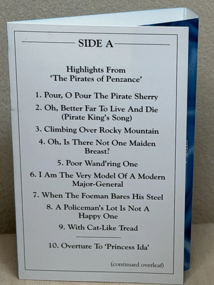 Gilbert & Sullivan, Golden Moments, Vol. 1, Audiocassette, Reader’s Digest - Image 3 of 4