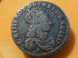 LOUIS XIV LIARD DE FRANCE 1657 I (LIMOGES) RARE & RARE QUALITE TB !