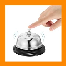 Reception-Suitable School-Useful Desk-Sized Double Sided Bell Sign and Call Bell