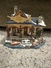 LEMAX Carole Towne Fish Market Lighted Christmas Village Collectible 2004 — photo 2